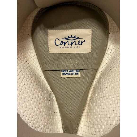 Connor Handmade Hats Women’s Western Cowboy Natural Fiber Beads and Feathers - Picture 8 of 8